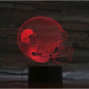 Cleveland Browns  Football Helmet 3D Light